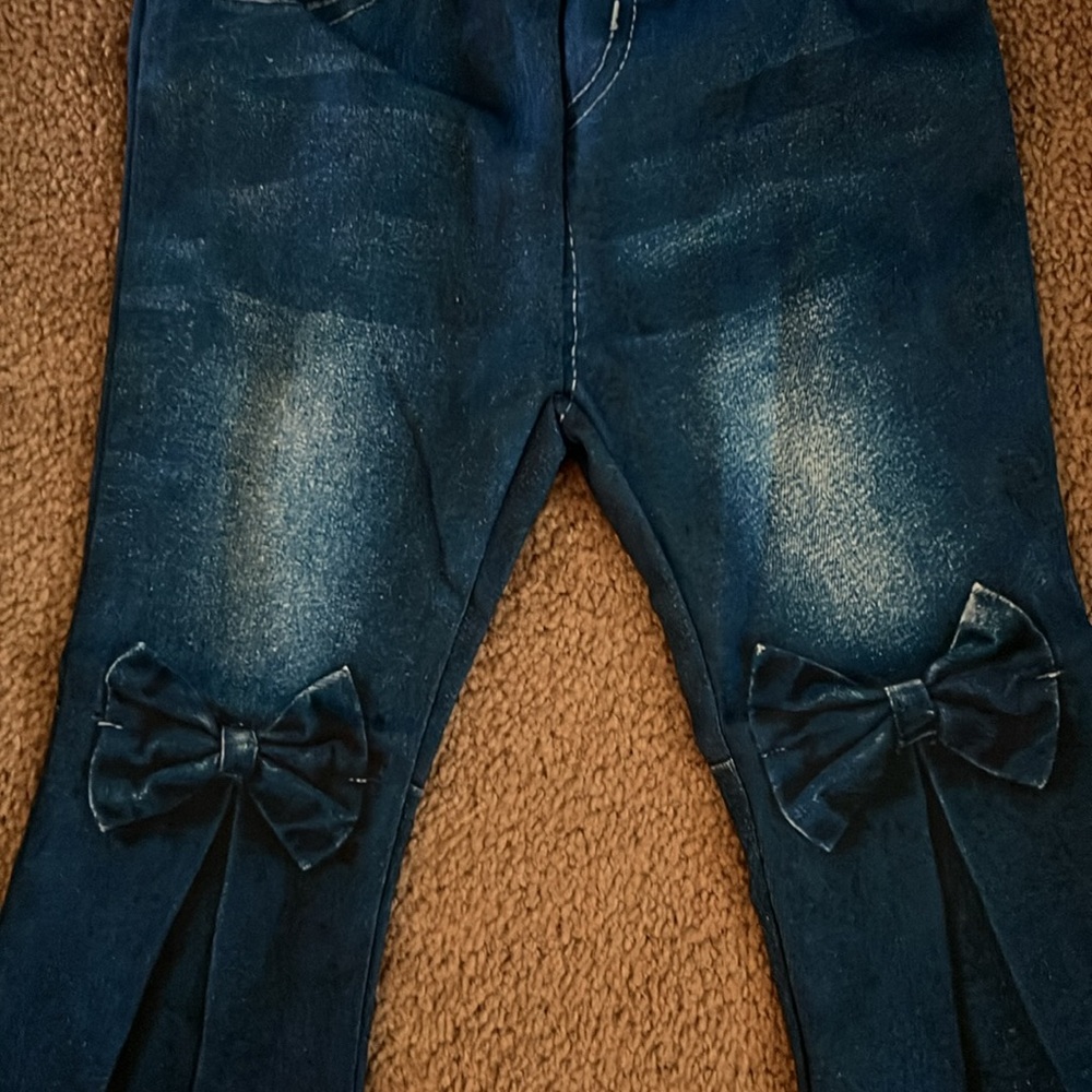 SHEIN 18-24 month girls jean like bottom - Picture 2 of 5